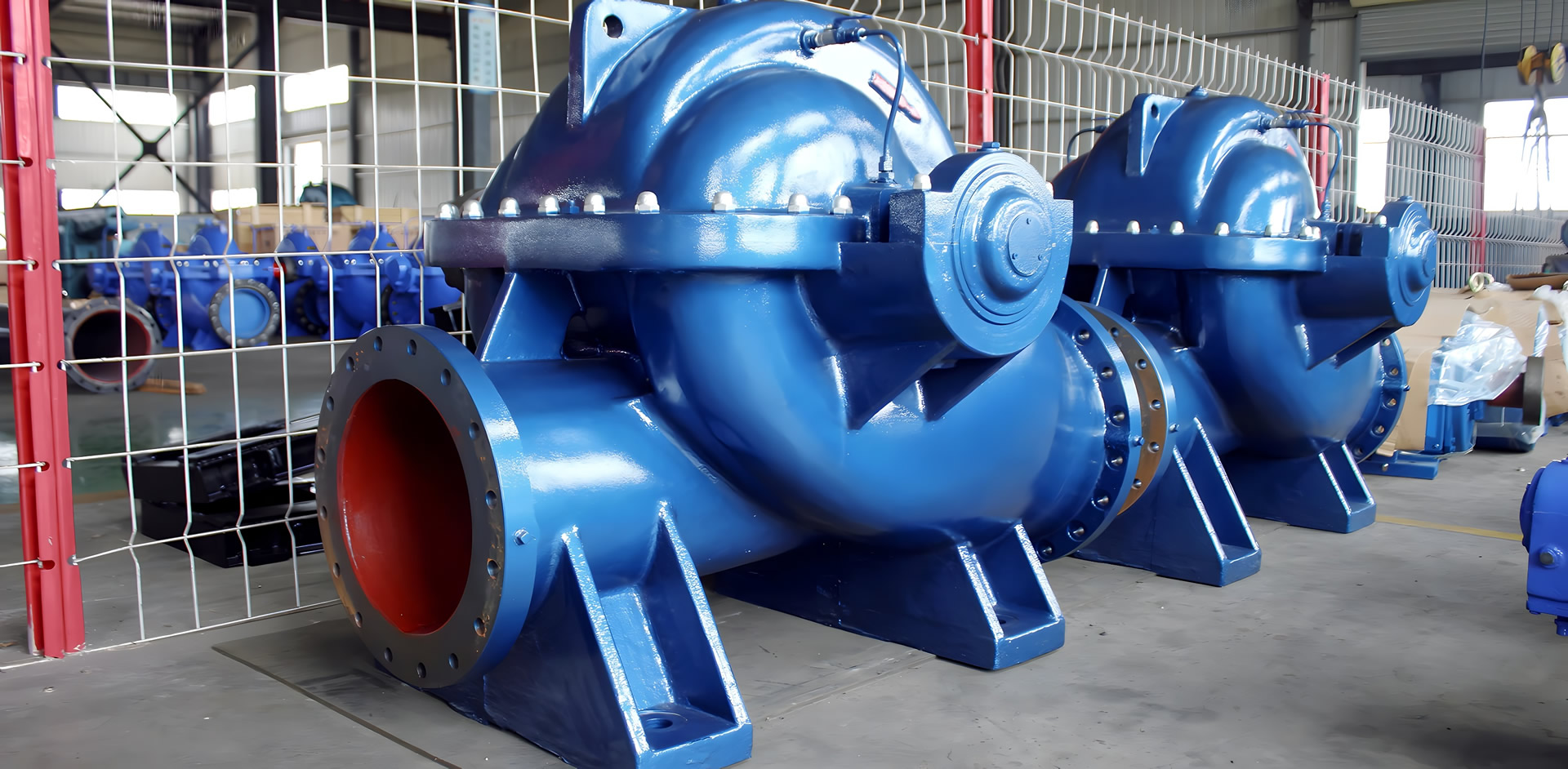 高效节能单级双吸中开式离心泵厂家博源机电